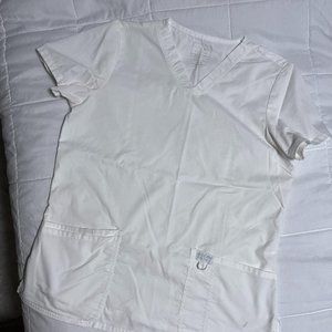 Cherokee Workwear Core Stretch V-Neck Top with Bungee Loop - Size M